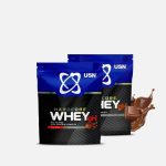 USN Hardcore Whey GH All in One High Protein Complex Dutch Chocolate Flavour - 1kg