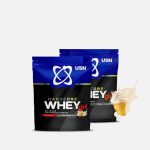 USN Hardcore Whey GH All in One High Protein Complex Vanilla Flavour - 1kg