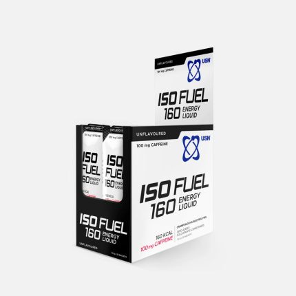 USN ISO Fuel 160 Energy Liquid Sachets Unflavoured with Caffeine - 30 x 70g sachets