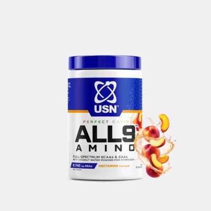 USN Perfect Ratio ALL9? Amino Supplement Nectarine Flavour - 330g