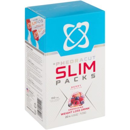 USN Phedracut Slim Packs Sachets Berry Flavour - 20 x 5g sachets