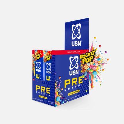 USN Pre Energy Sachets Rocket Pop Flavour - 30 x 60ml sachets