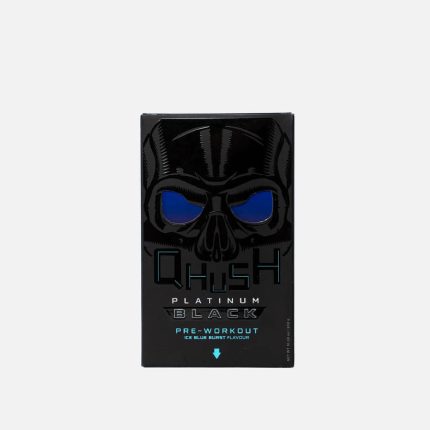 USN QHUSH Platinum Black Pre-Workout Ice Blue Burst Flavour  - 300g