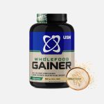 USN Wholefood Gainer All in One Lean Gainer Nutrition Shake Vanilla Flavour - 2,5kg