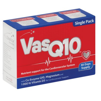 VasQ10 Nutrient Support Capsules - 30
