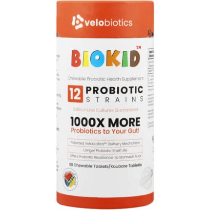 Velobiotics Biokid 12 Probiotic Strains Chewable Tablets - 60
