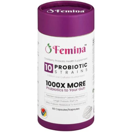 Velobiotics Femina 10 Probiotic Strains Capsules - 60