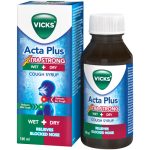 Vicks Acta Plus Xtra Strong Wet + Dry Cough Syrup - 100ml