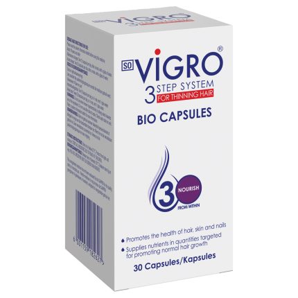 Vigro 3 Step System for Thinning Hair Bio Capsules - 30