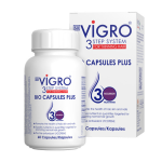 Vigro 3 Step System for Thinning Hair Bio Plus Capsules - 60