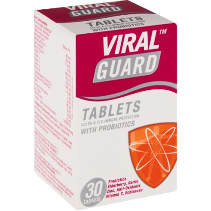 Viral Guard Colds & Flu Immune Protection with Probiotics Tablets - 30