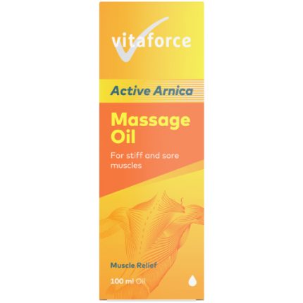 Vitaforce  Active Arnica Massage Oil - 100ml
