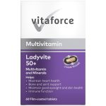 Vitaforce  Multivitamin Ladyvite 50+ Film Coated Tablets - 60