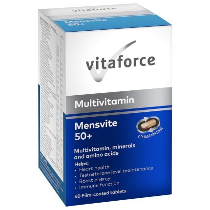 Vitaforce  Multivitamin Mensvite 50+ Film Coated Tablets - 60