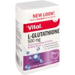 Vital L-Glutathione 500mg Potent Antioxidant Tablets - 30