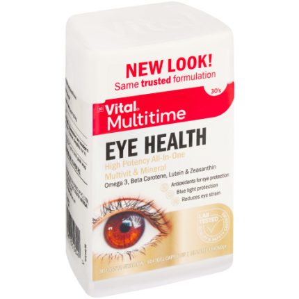 Vital Multitime Eye Health Coated Capsules - 30