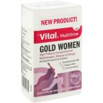 Vital Multitime Gold Women High Potency Comprehensive Multivitamin, Mineral, Omega Softgel Capsules - 60