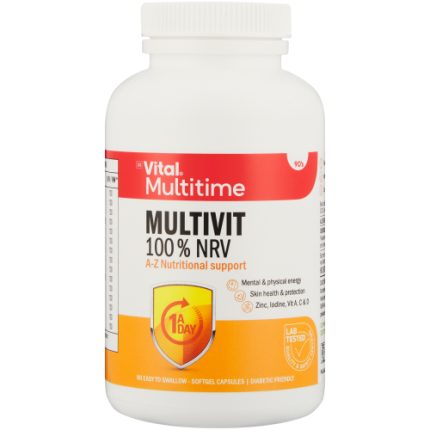 Vital Multitime Multivit 100% NRV Capsules - 90