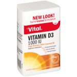 Vital Vitamin D3 1000 IU Capsules - 30