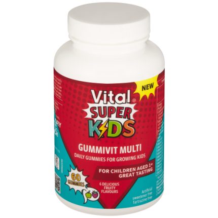 VitalSuper Kids Gummivit Gummies Assorted - 60