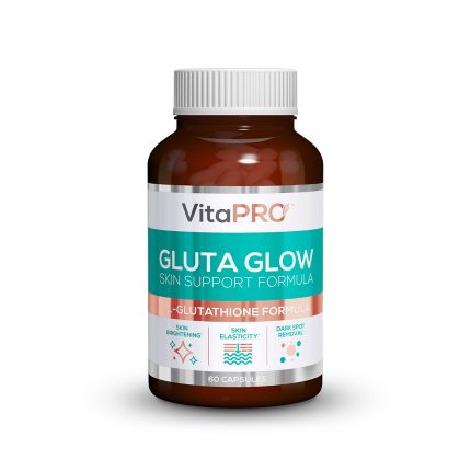 VitaPro Gluta Glow Skin Support Formula Glutathione Formula Capsules - 60