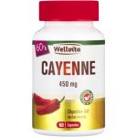 Wellvita Cayenne 450mg Digestive Aid Herbal Remedy Capsules - 60