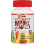 Wellvita Vitamin C & Zinc Immune Complex with Plant Sterols Capsules - 60